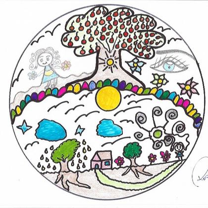 O Retorno da Criança Sábia · Mandala Terapêutica